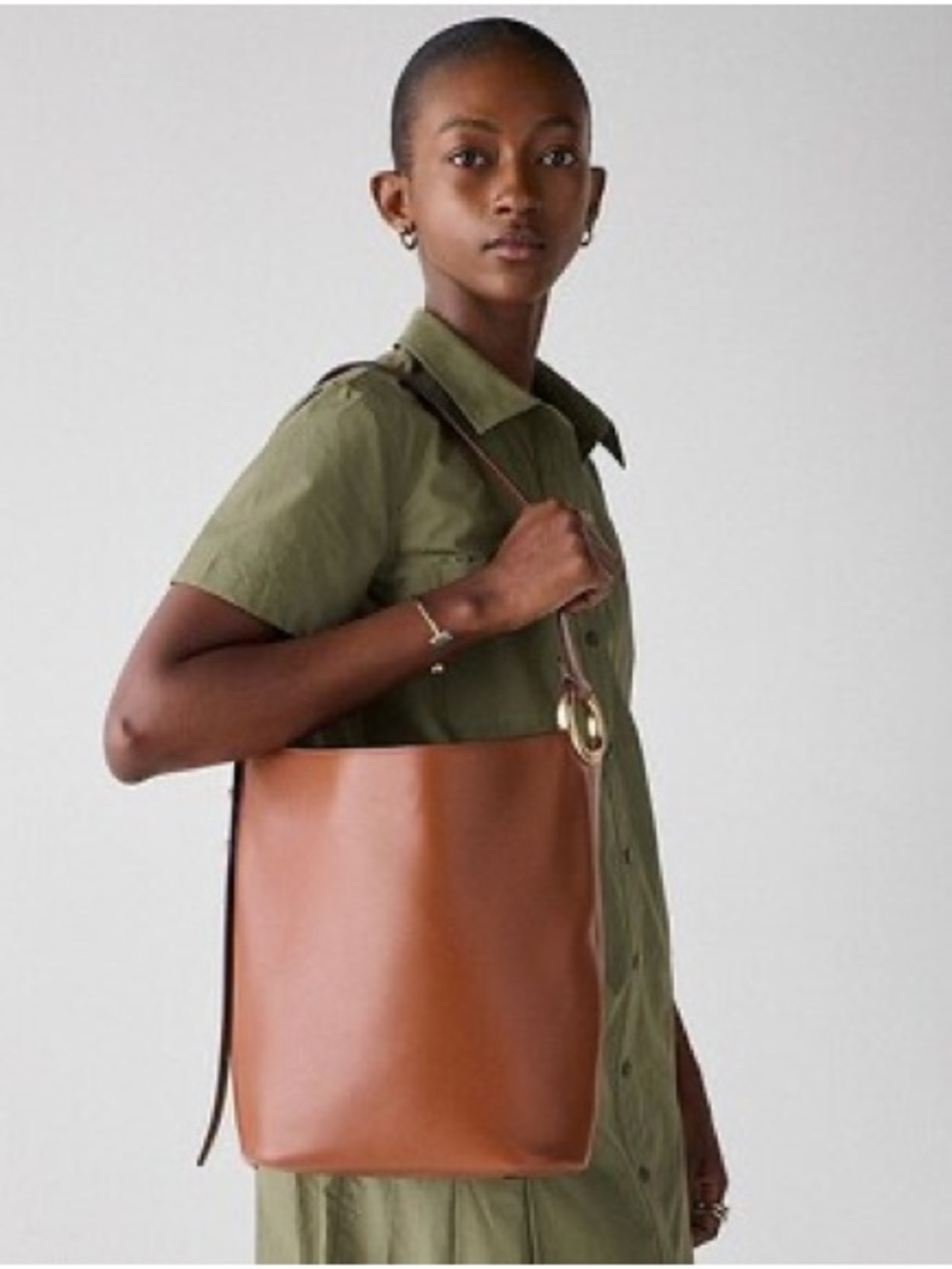 Kate Spade Halo Leather Bucket Bag Color Southwest Desert Brown NEW